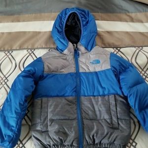 North face toddler coat and hat